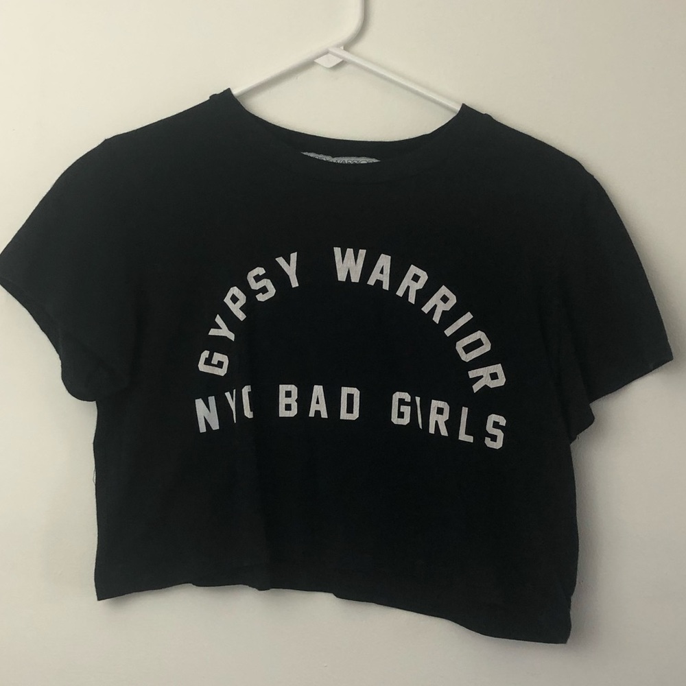 Gypsy Warrior “NYC Bad Girls” Cropped Tee